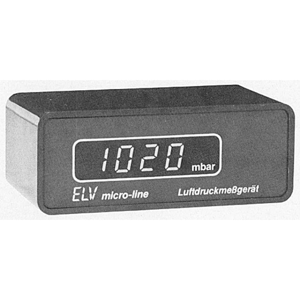 ELV micro-line: Digitaler Luftdruckmesser/Barometer