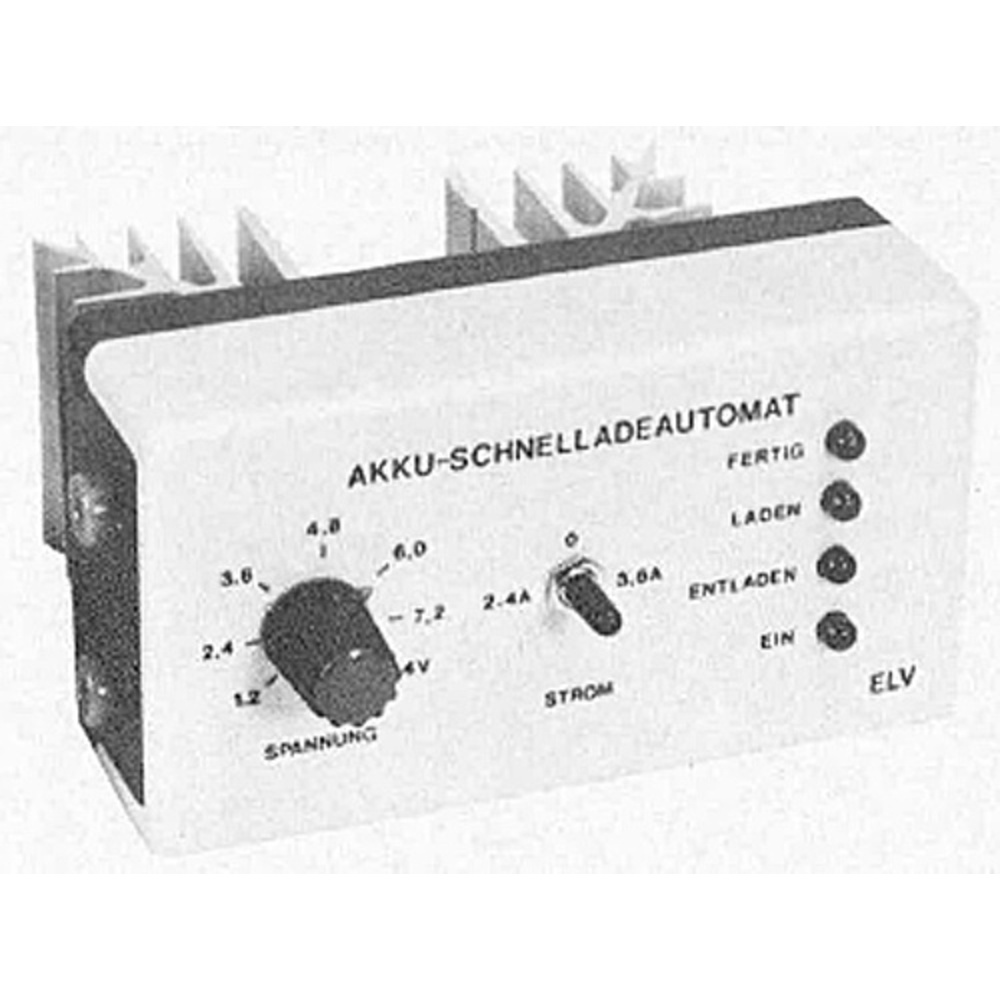 ELV-Serie Modellbau: NC-Akku-Schnelladeautomat
