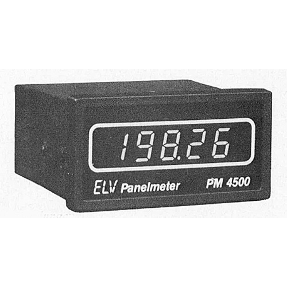 4 1/2stelliges LED-Panelmeter