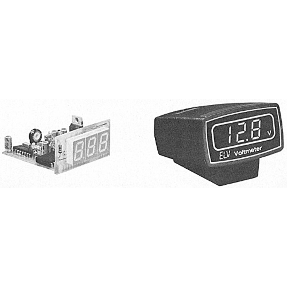 Serie Kfz-Elektronik: Kfz-Digital-Voltmeter