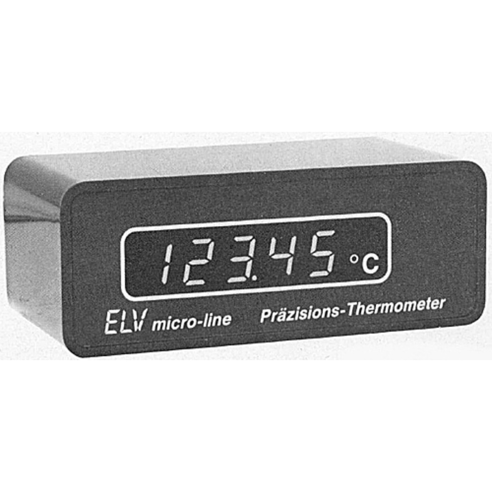 ELV-Serie micro-line: 4,5stelliges LED-Präzisions-Thermometer
