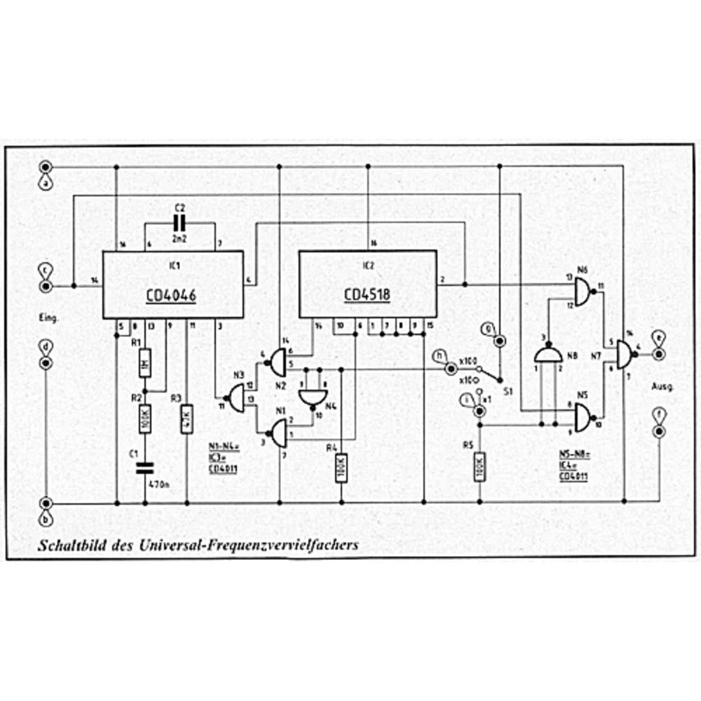 Universal-Frequenzvervielfacher