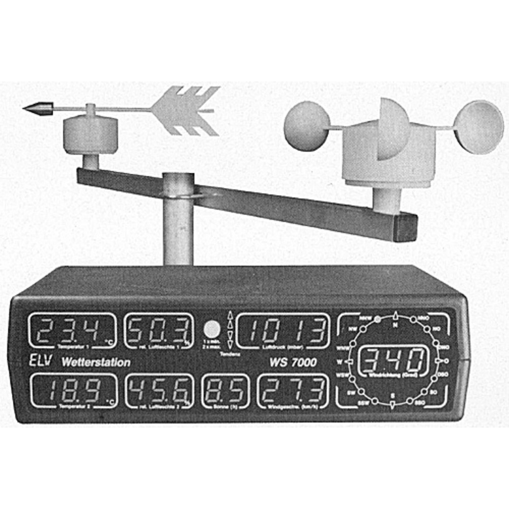 ELV-Komfort-Wetterstation WS 7000 Teil 2/3