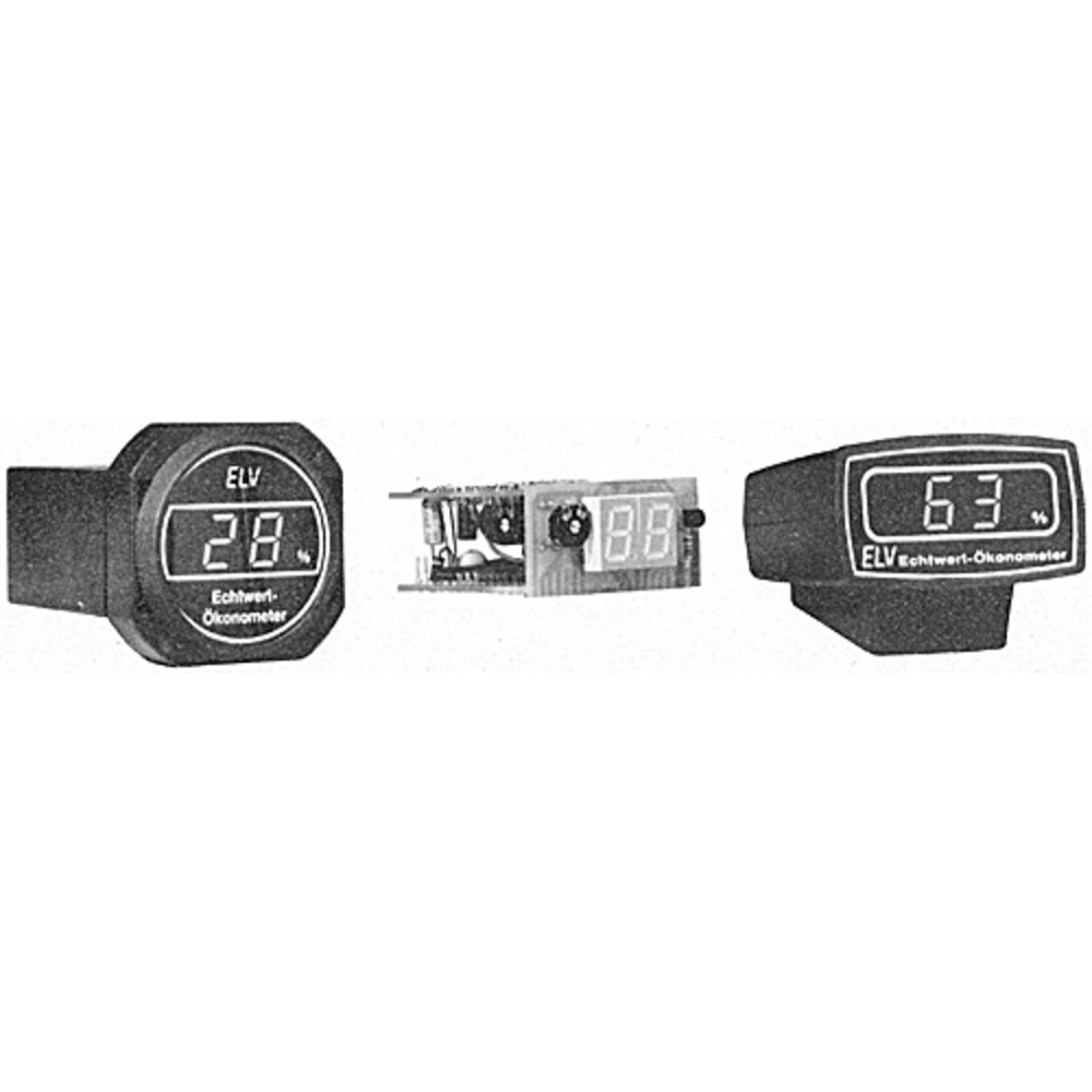 ELV-Serie Kfz-Elektronik: Echtwert-Ökonometer