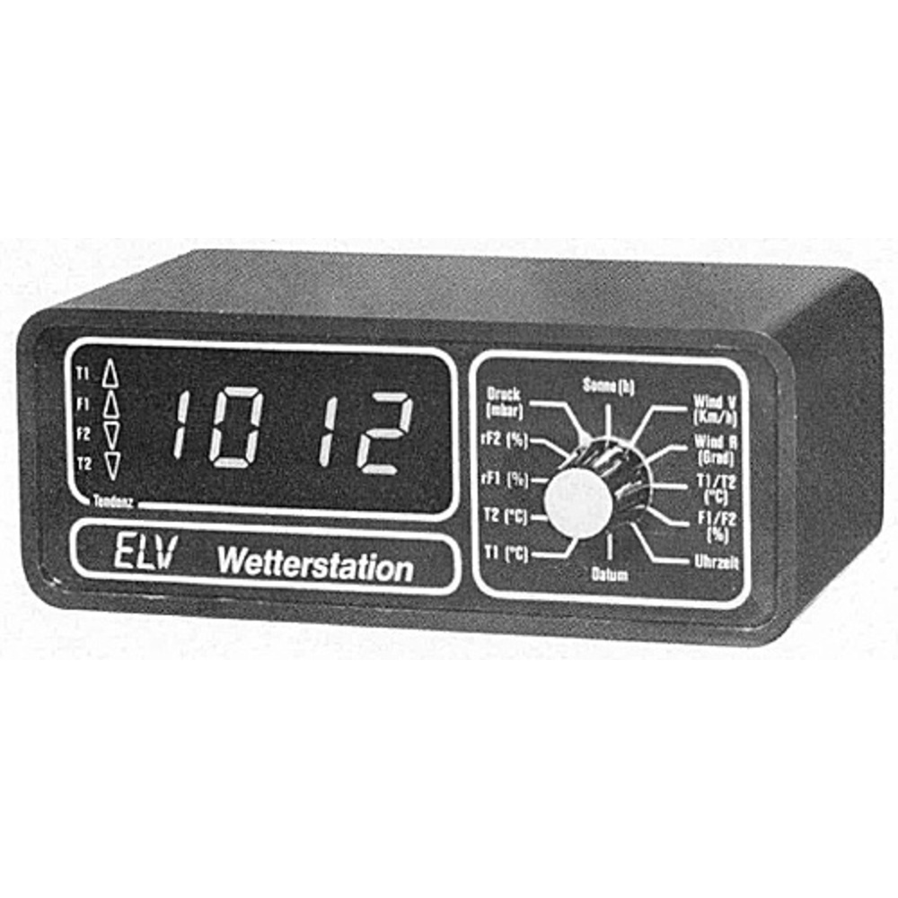 Elektronik-Wetterstation WS 1000 Teil 1/5