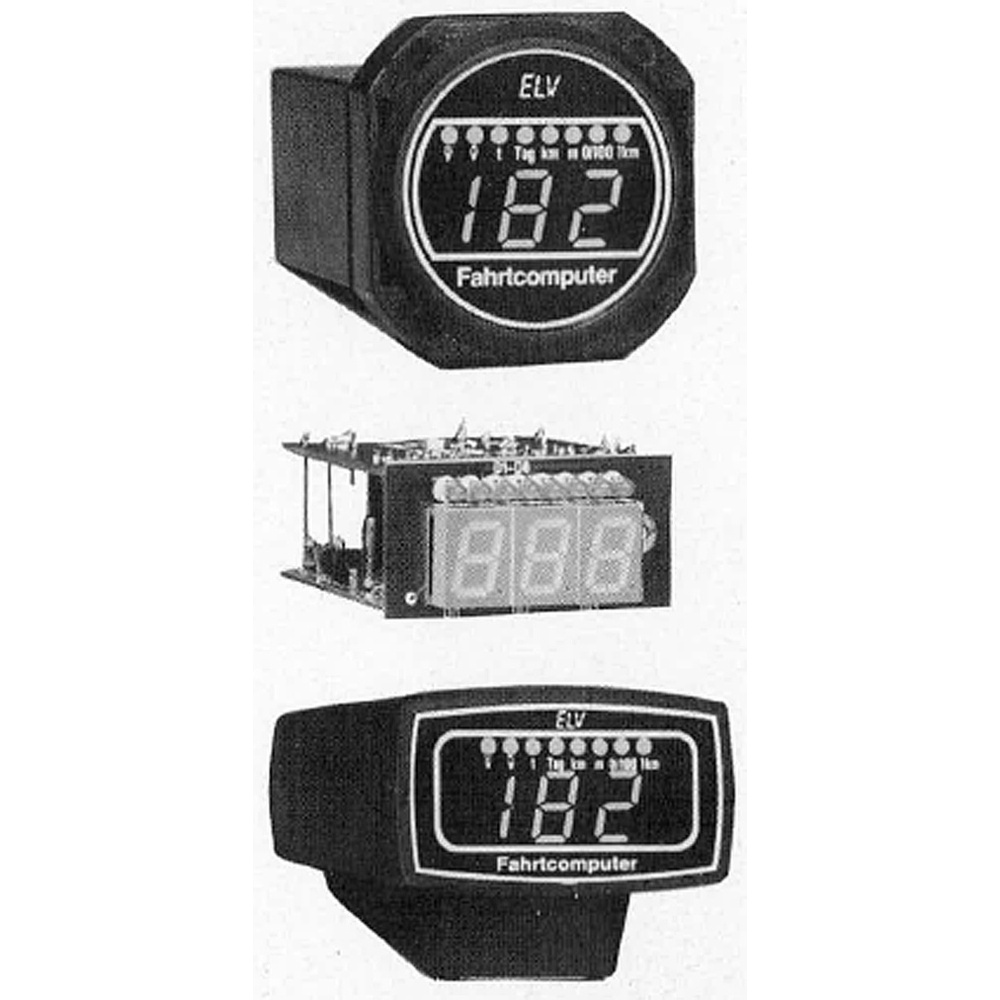 ELV-Serie Kfz-Elektronik: ELV-Fahrtcomputer Teil 1/2