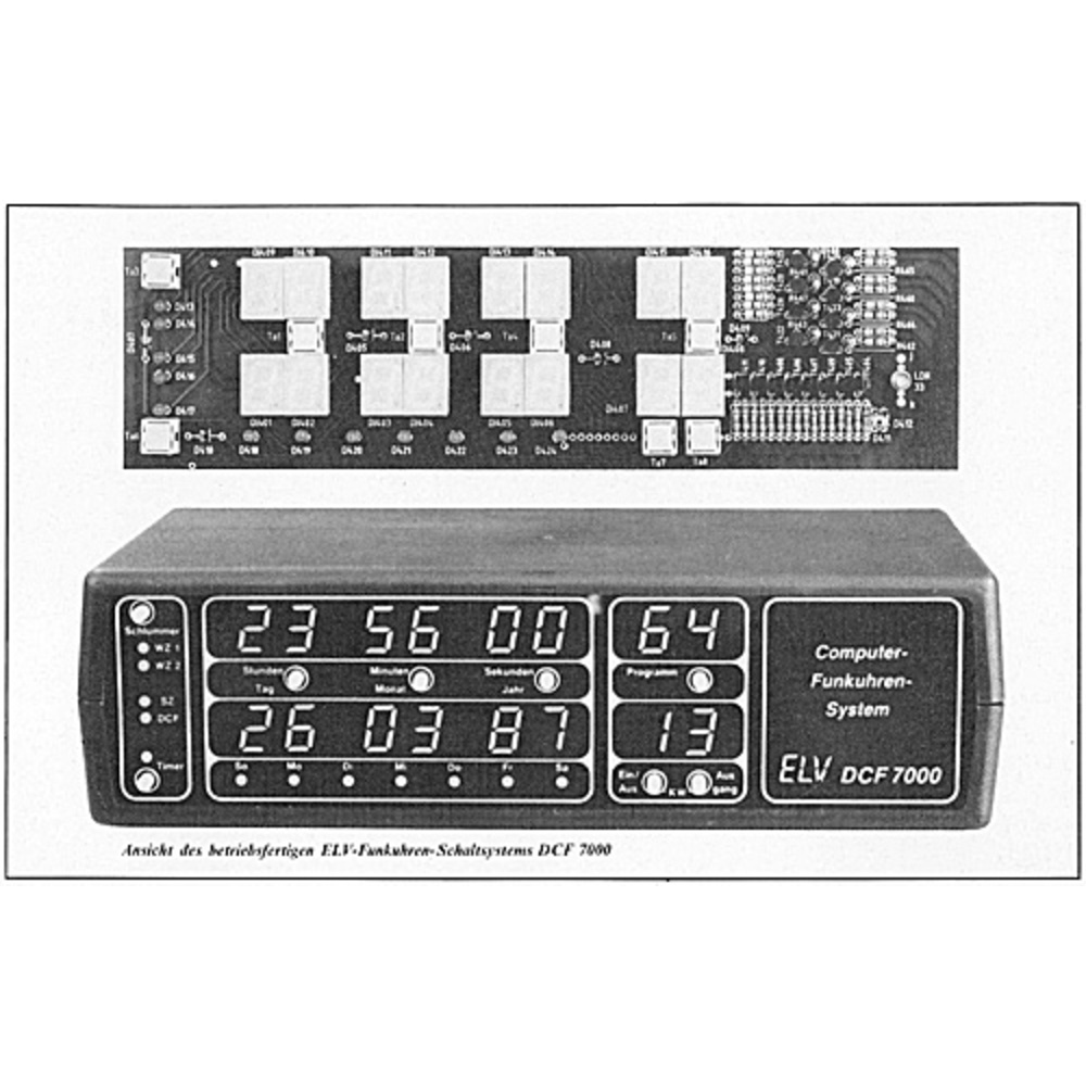 Funkuhren-Schaltsystem DCF 7000 Teil 1/3