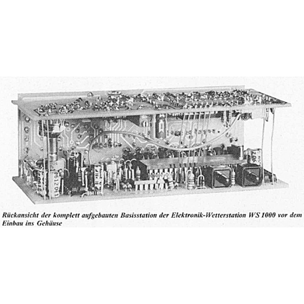 Elektronik-Wetterstation WS 1000 Teil 4/5