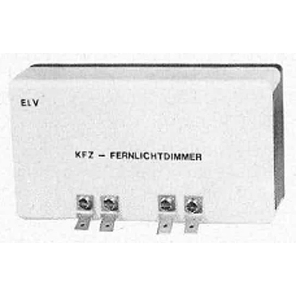 ELV-Serie Kfz-Elektronik: Fernlichtdimmer