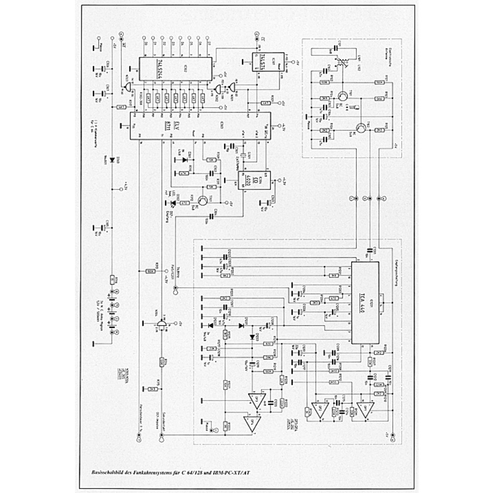 Funkuhrensystem für C 64/128 und IBM-PC-XT/AT Teil 1/4