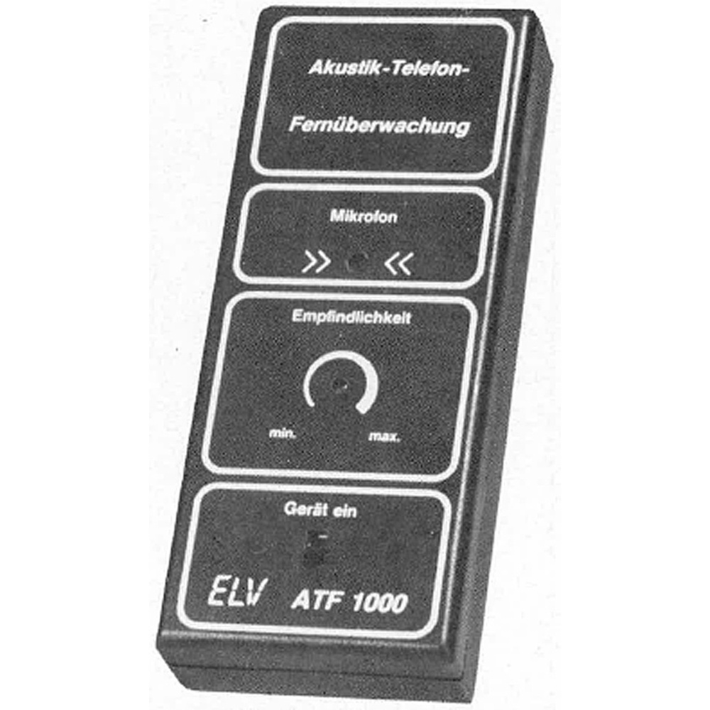 Akkustik-Telefon-Fernüberwachungssystem ATF 1000