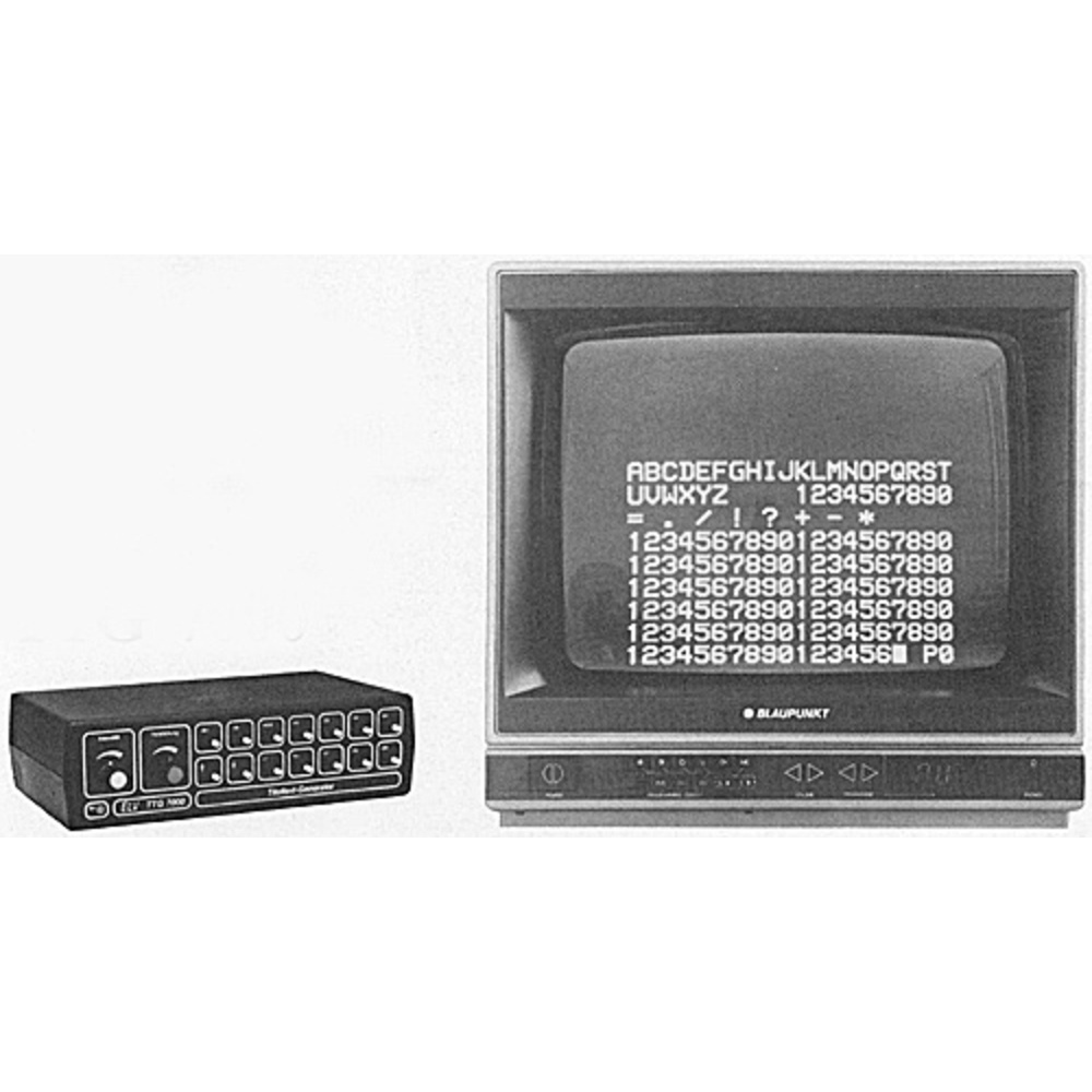 ELV-Serie 7000: Video-Titeltext-Generator TTG 7000