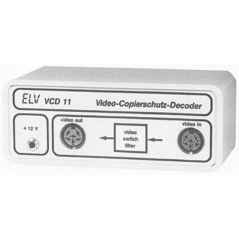 Video-Copierschutz-Decoder VCD 11