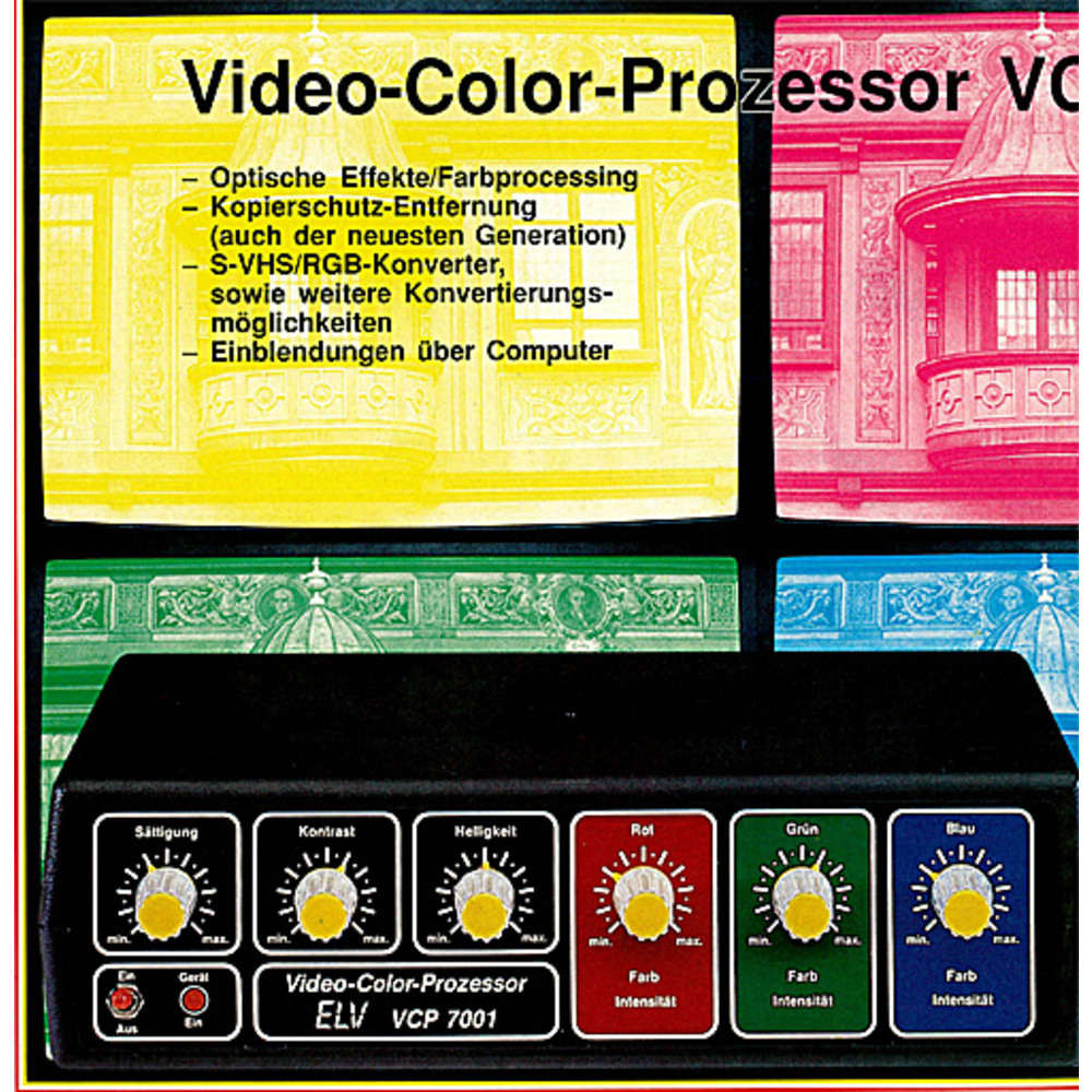 Video-Color-Prozessor VCP 7001
