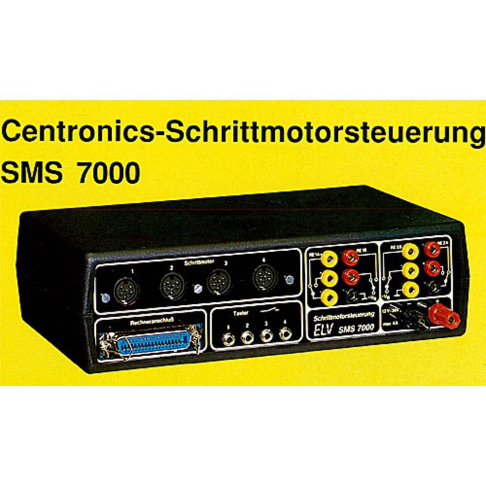 Centronics-Schrittmotorsteuerung SMS 7000 Teil 1/3