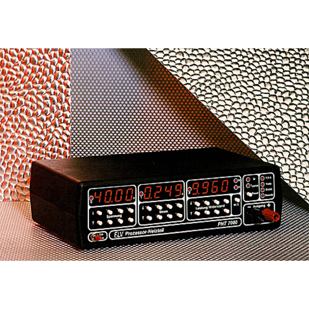 ELV-Serie 7000: Prozessor-Netzteil PNT 7000 0-40 V, 0-3 A Teil 3/5