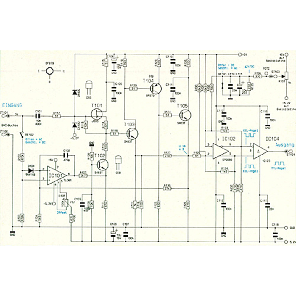 Prozessor-Frequenzzähler FZ 7001 Teil 3/5