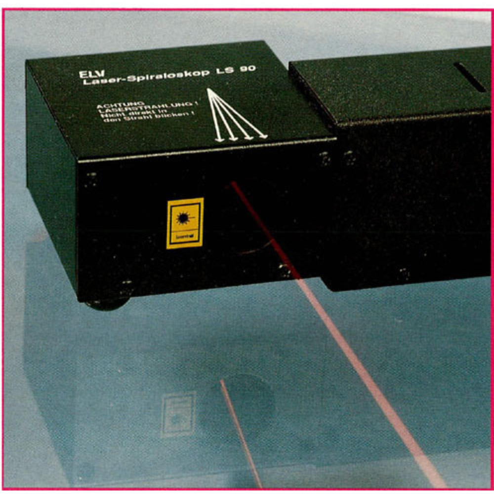 Laser-Spiraloskop LS 90: Qualität ist Trumpf!