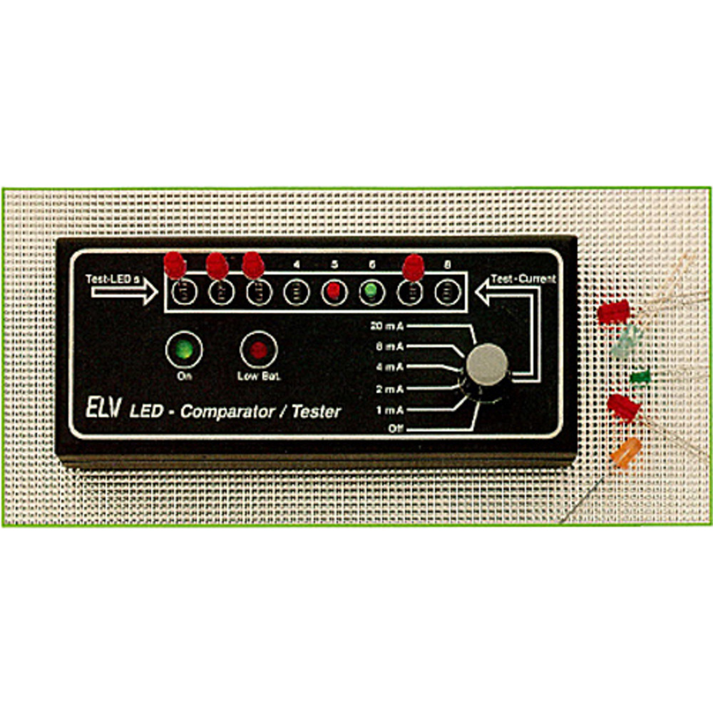 LED-Komparator/-Tester