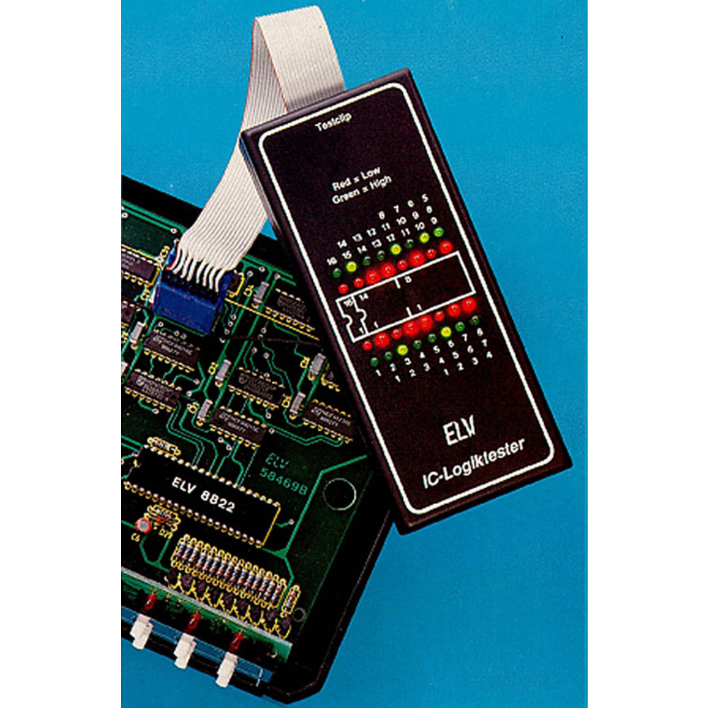 Kompakt und nützlich: ELV-IC-Logiktester LT 16