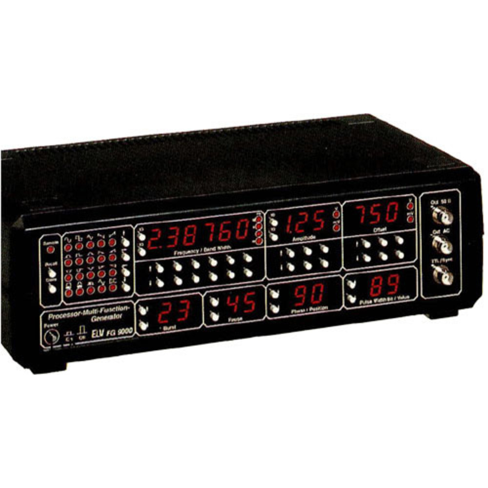 Prozessor-Multi-Funktions-Generator FG 9000 Teil 2/4