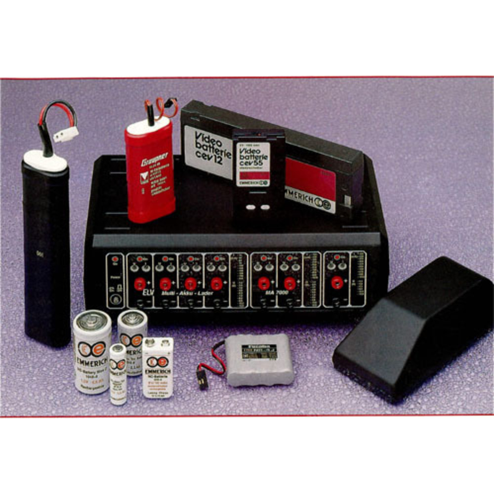Multi-Akku-Lader MA 7000 Teil 1/2