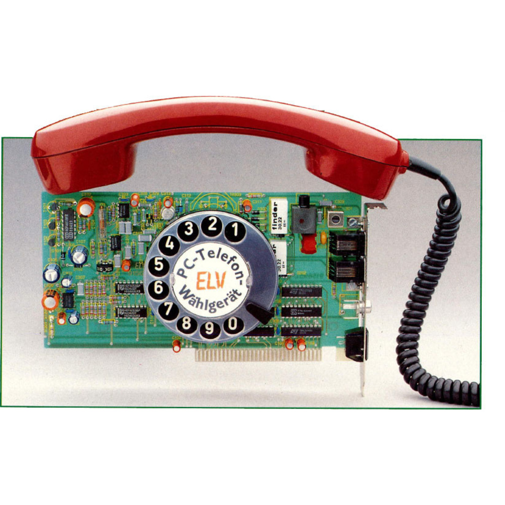 PC-Telefon-Wählgerät TW 91 Teil 3/3