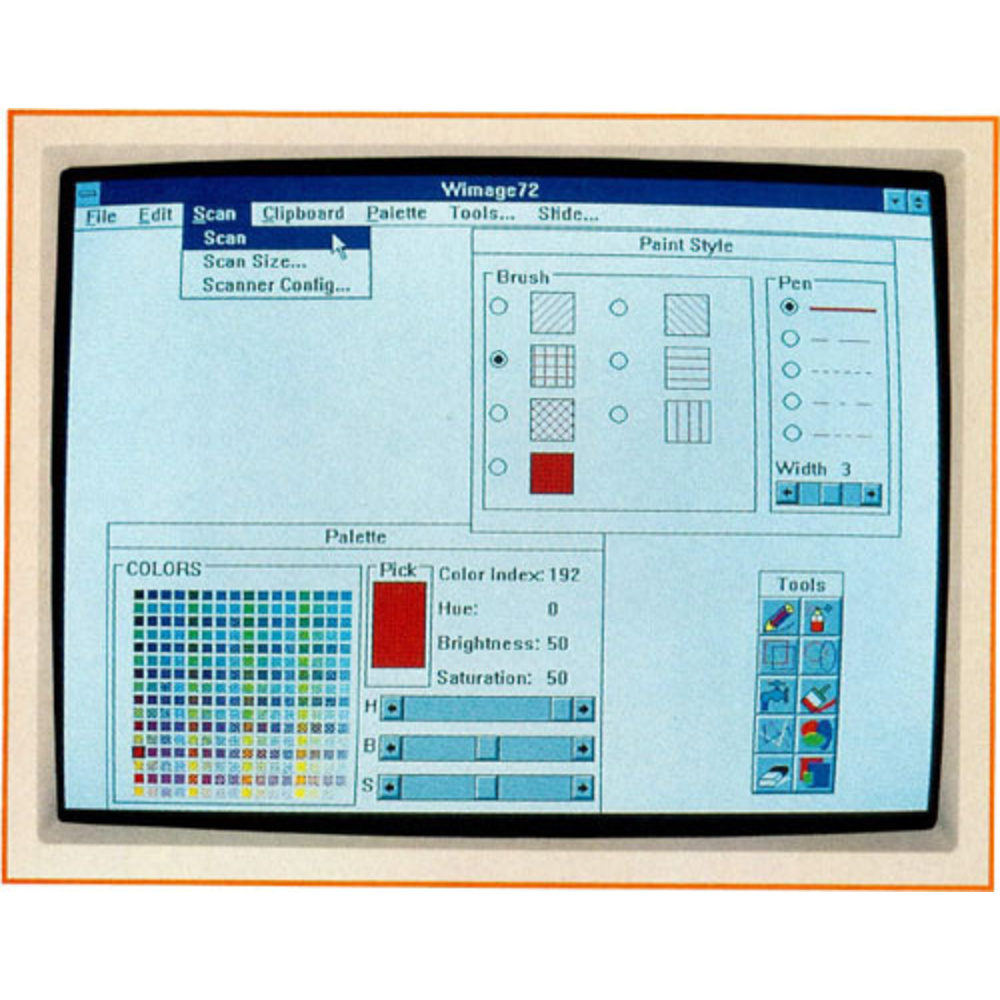 Wimage 72 - Grafik und Windows