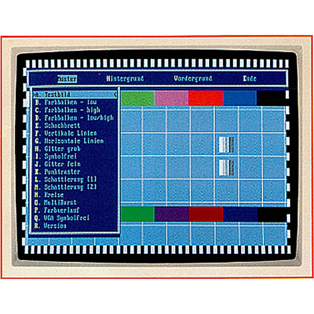 Monitor-Testprogramm