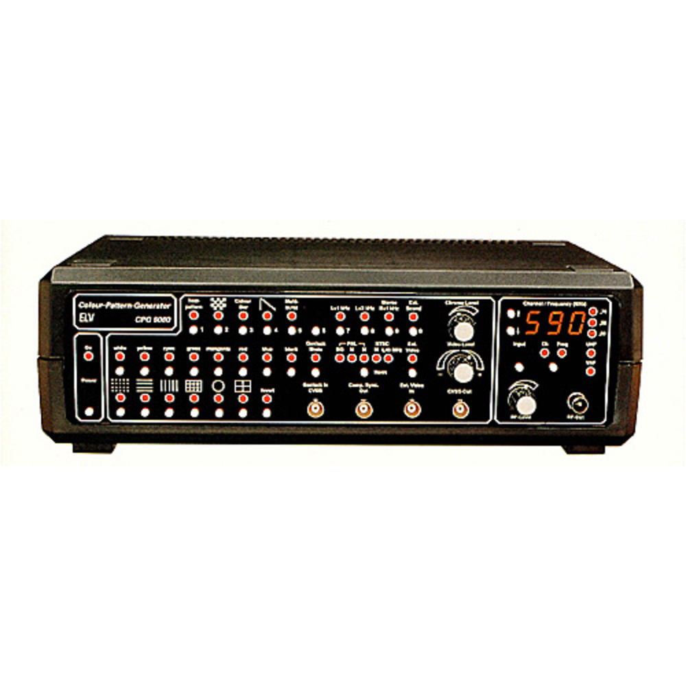 Farb-Bildmuster-Generator CPG 9000 Teil 1/4