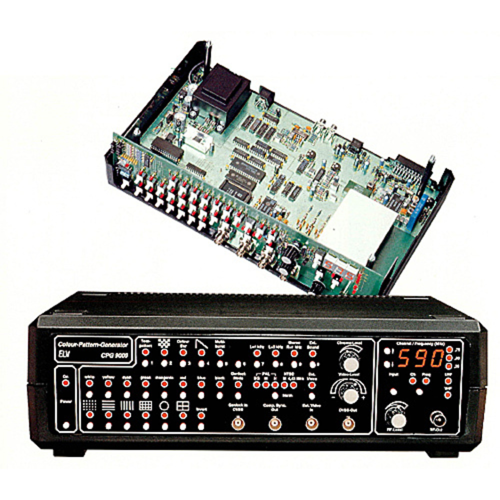 Farb-Bildmuster-Generator CPG 9000 Teil 3/4