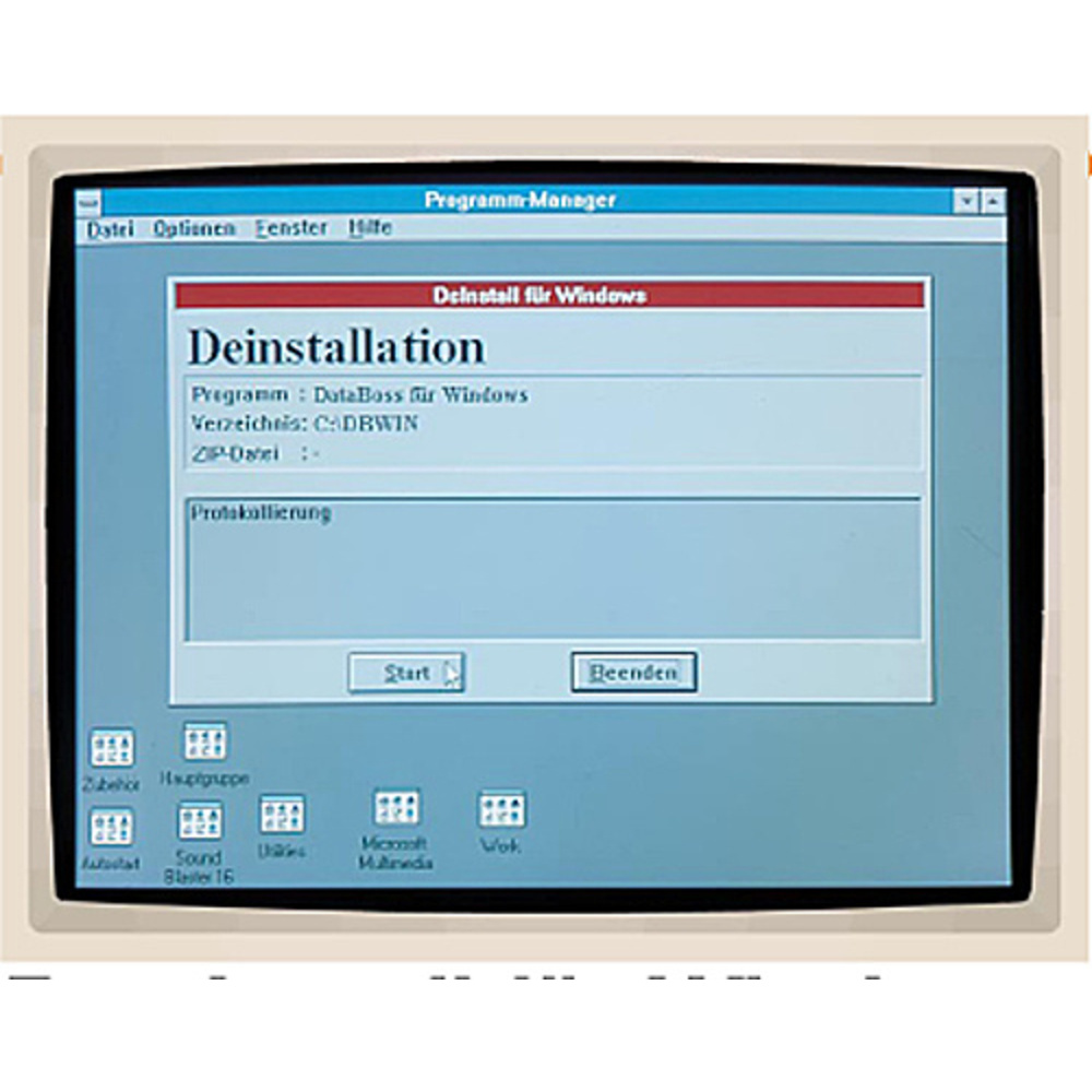 De - Install für Windows