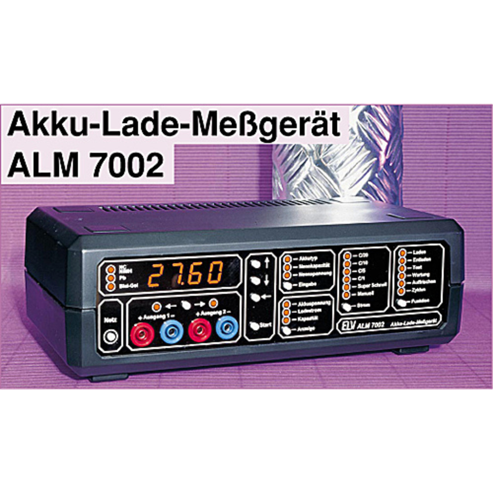 Akku-Lade-Meßgerät ALM 7002 Teil 1/3