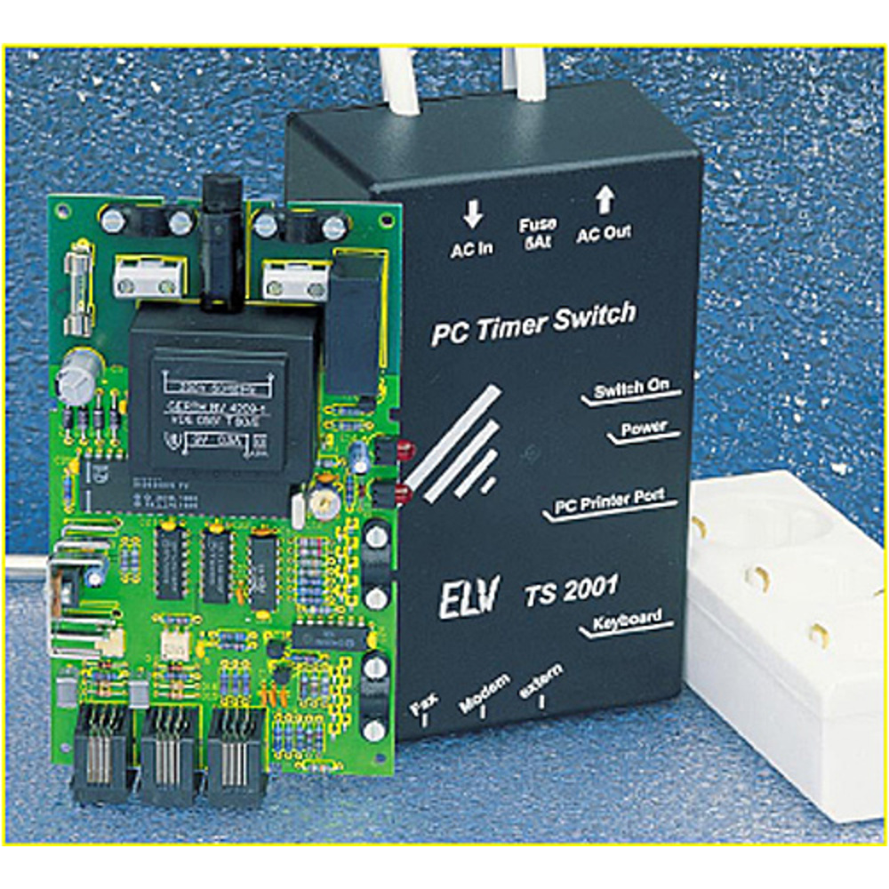 Ein-/Ausschalt-Automatik für PCs: PC-Timer-Switch TS 2001 Teil 1/4