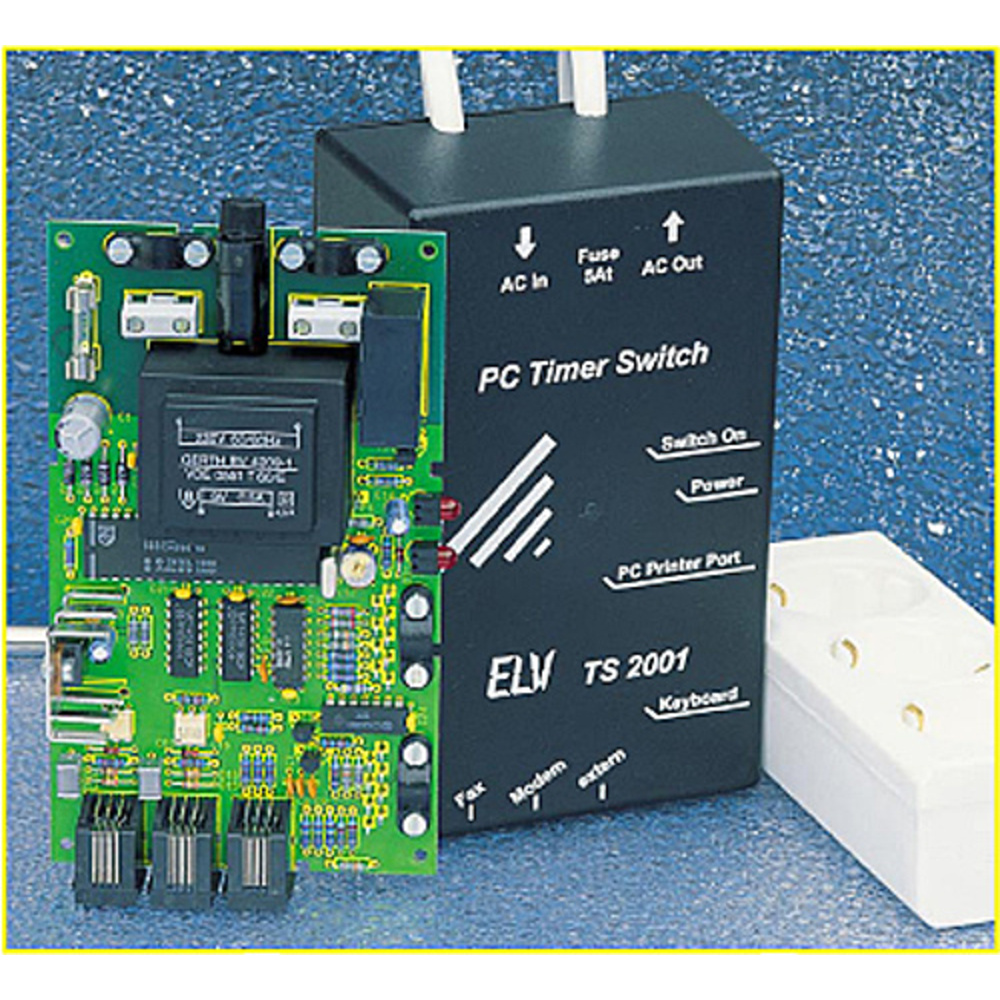 Ein-/Ausschalt-Automatik für PCs: PC-Timer-Switch TS 2001 Teil 2/4