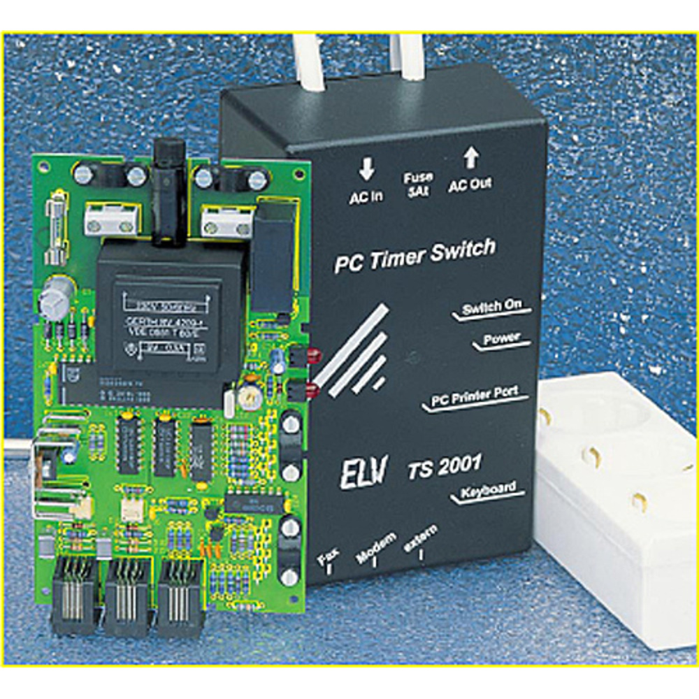 Ein-/Ausschalt-Automatik für PCs: PC-Timer-Switch TS 2001 Teil 3/4