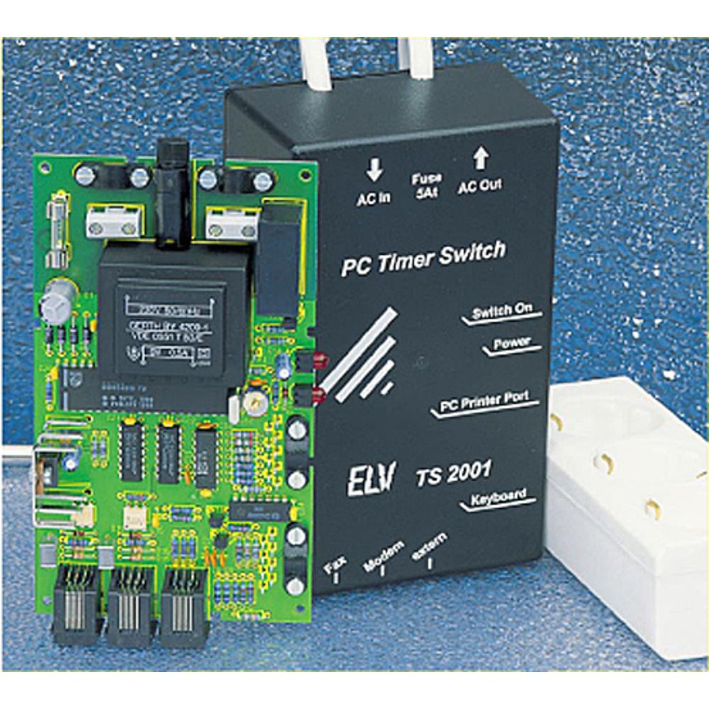 Ein-/Ausschalt-Automatik für PCs: PC-Timer-Switch TS 2001 Teil 4/4