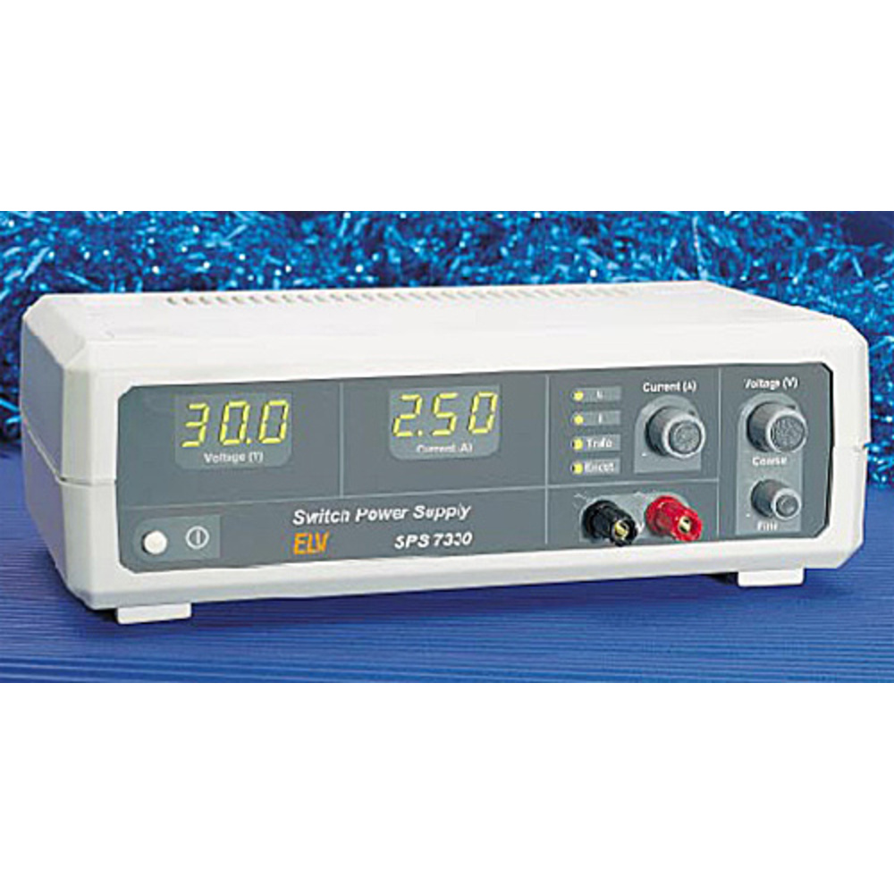 Schaltnetzteile SPS 7330 0-30V / 0-5 A / 75VA Teil 1/2