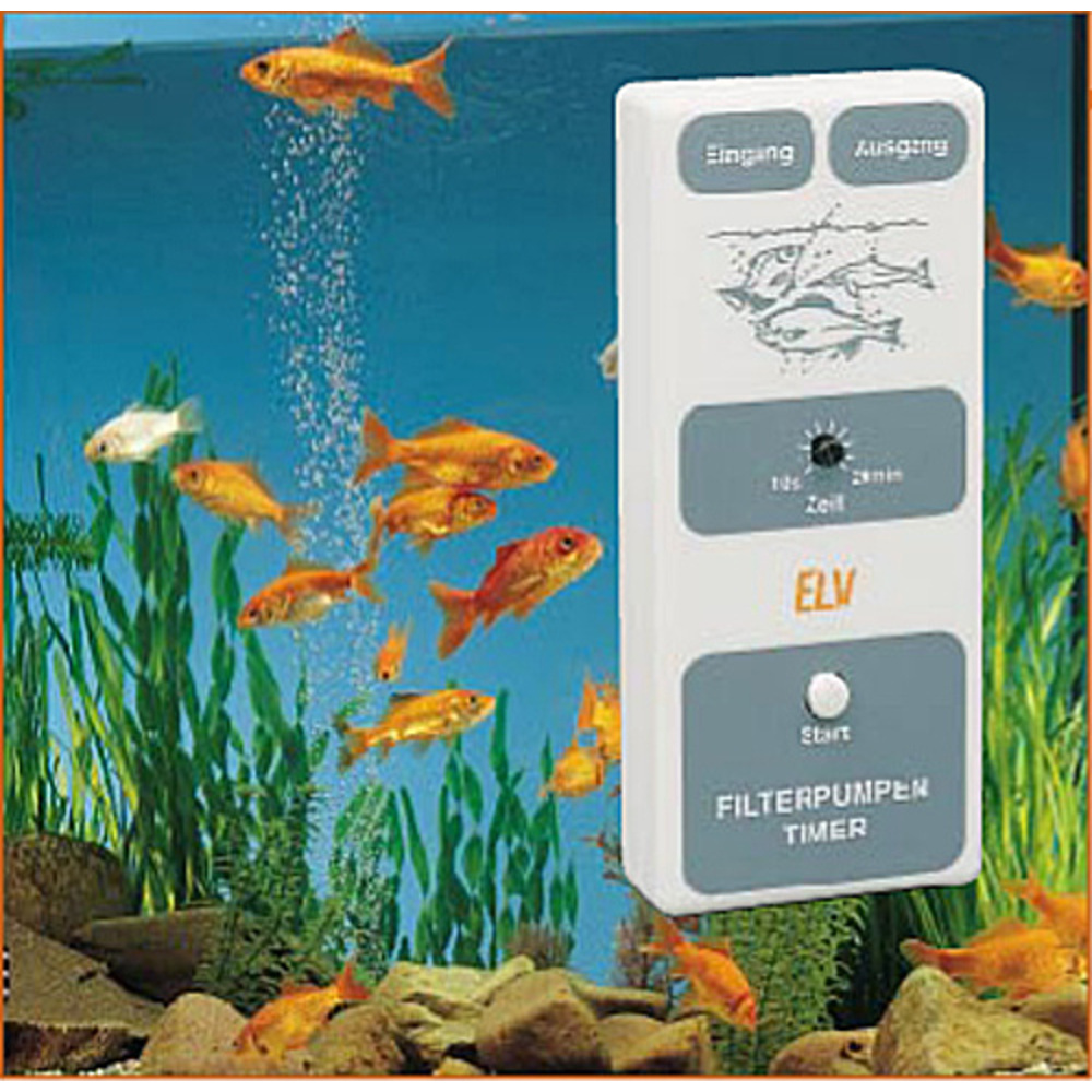 Timer für Aquarium-Filterpumpe