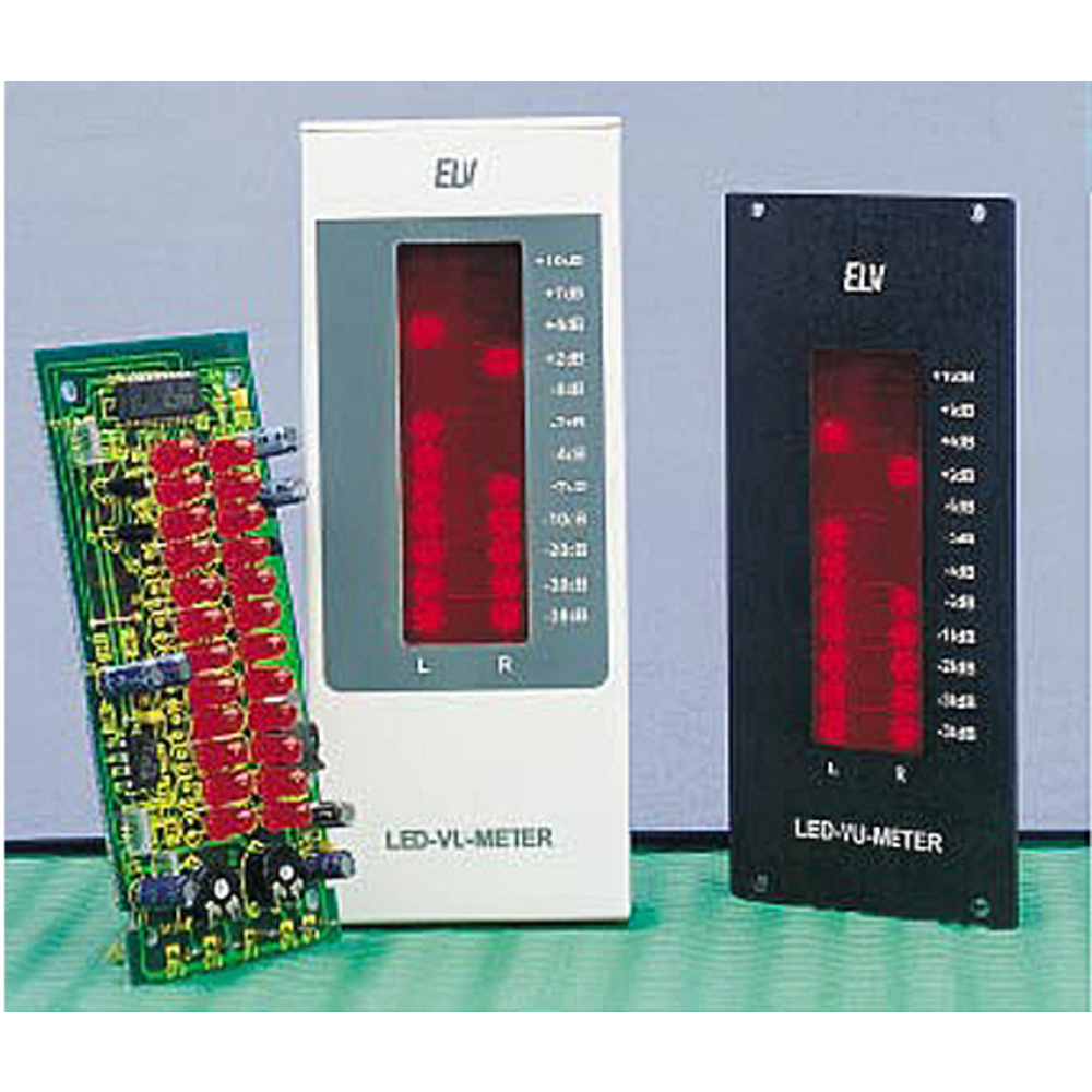 VU-LED-Meter mit Peak-Hold