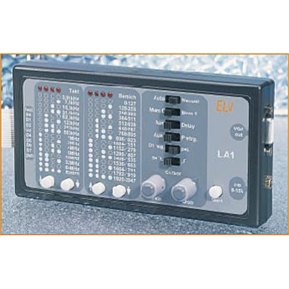 Stand-Alone 64MHz-Logik-Analysator LA1 Teil 1/2