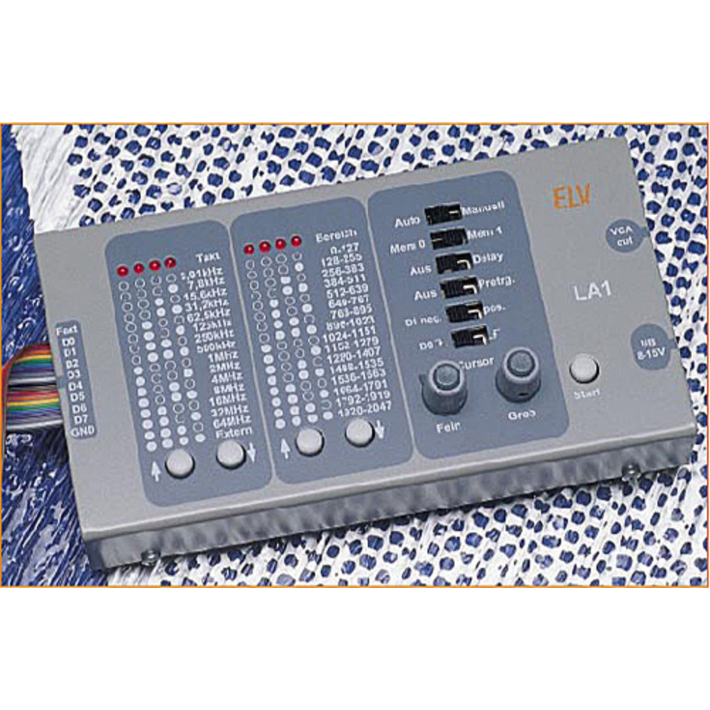 Stand-Alone 64MHz-Logik-Analysator LA1 Teil 2/2