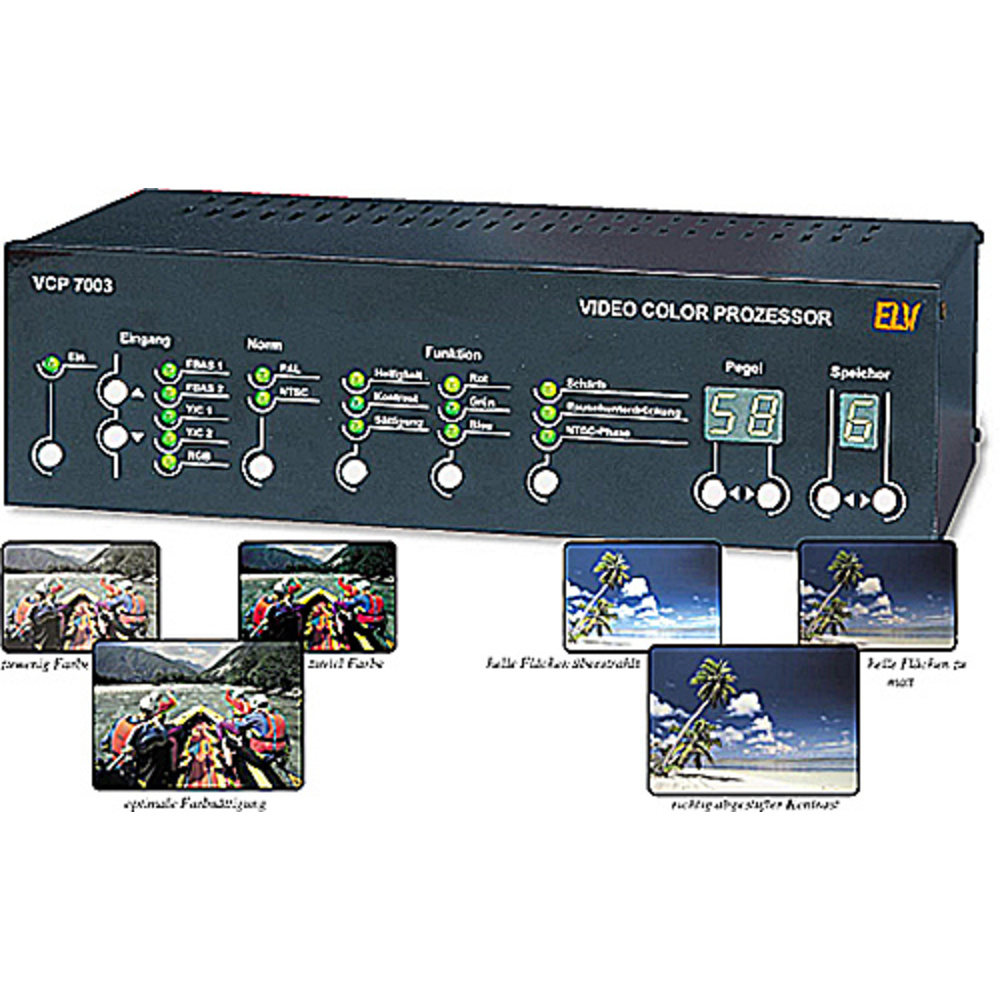 Video-Color-Prozessor VCP 7003 Teil 1/3