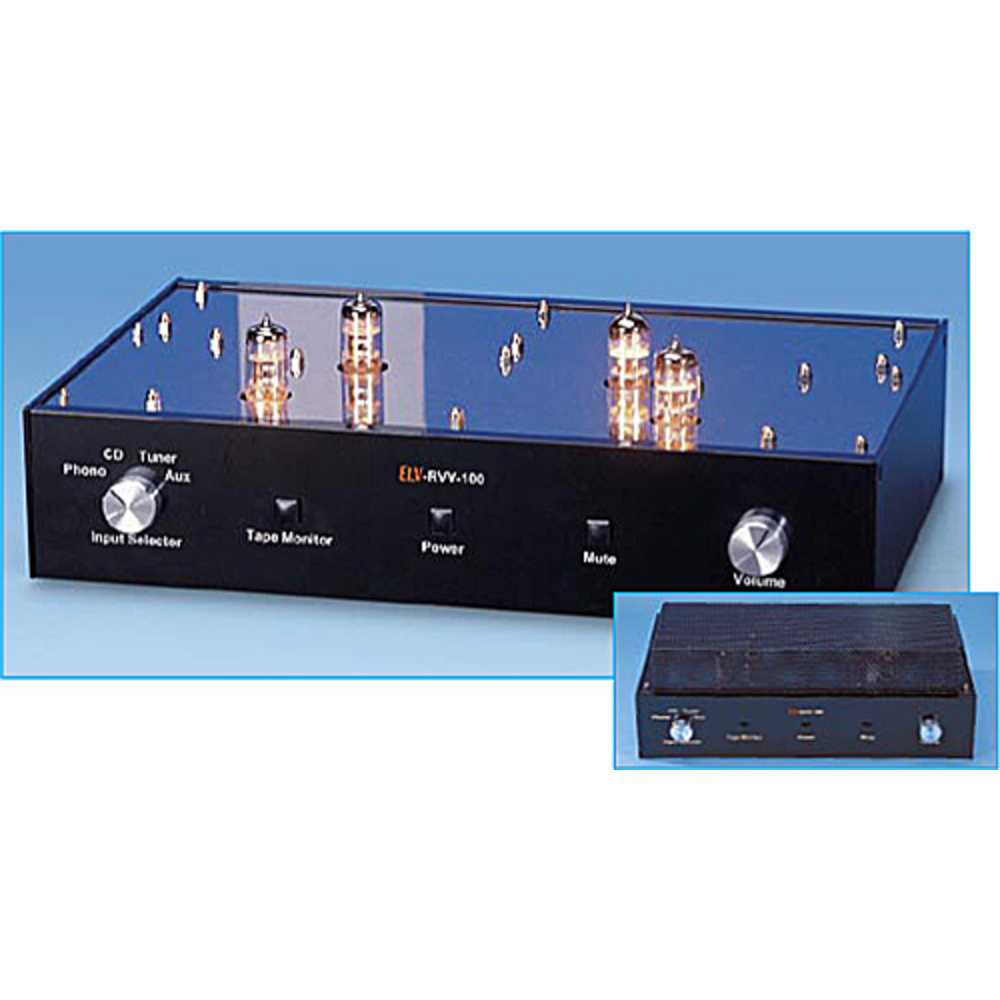 Faszination Röhre Teil 12/13: HiFi-Stereo-Röhrenvorverstärker ELV RVV-100