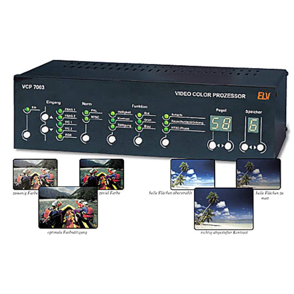Video-Color-Prozessor VCP 7003 Teil 2/3