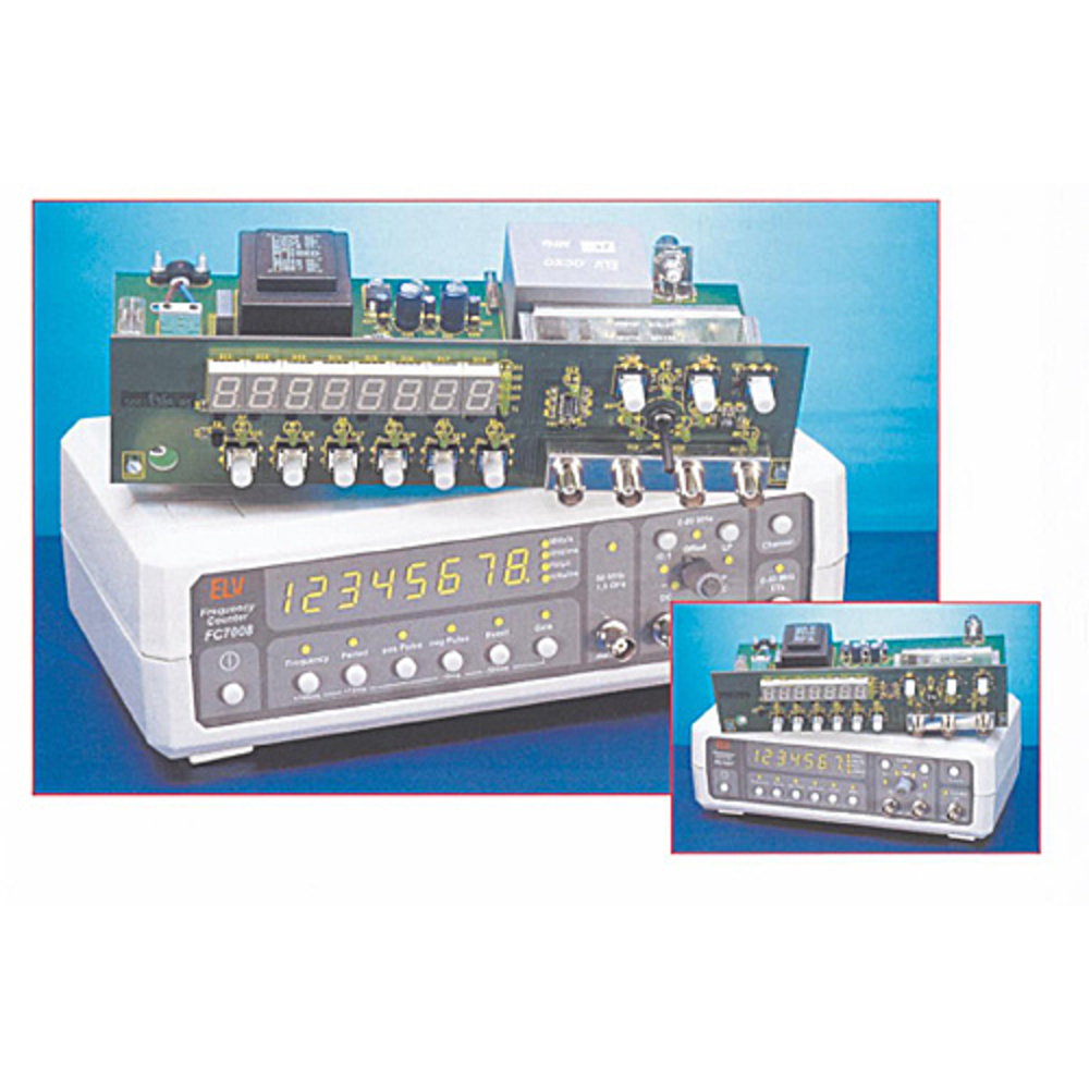 Universal-Frequenzzähler bis 1,3 GHz FC 7007/7008 Teil 3/3