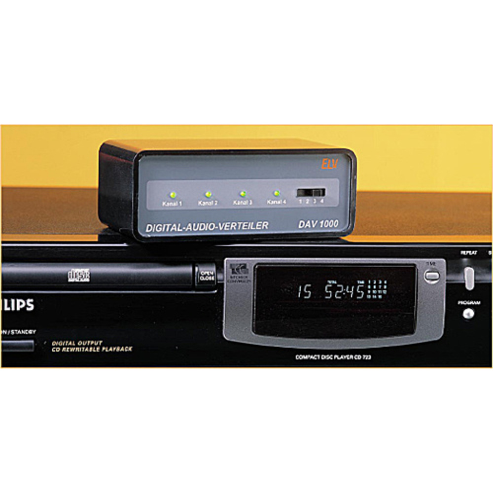 Digitaler Audioverteiler DAV 1000 Teil 2/2