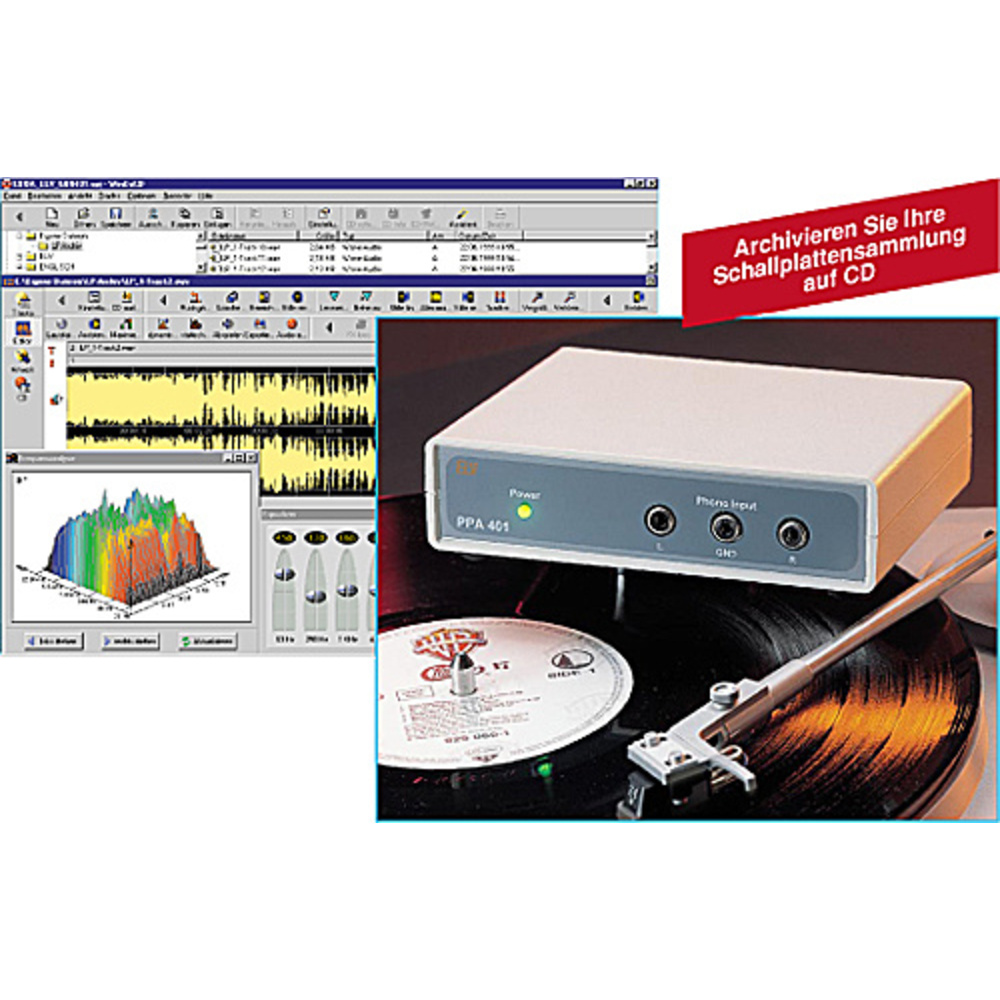 Phono-Entzerrer-Vorverstärker PPA 401