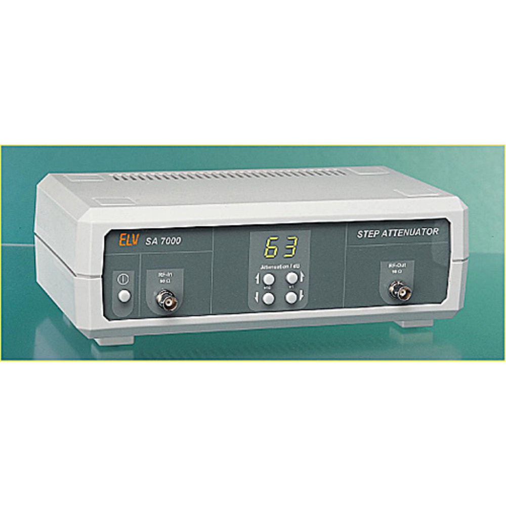 HF-Dämpfungsglied SA 7000 63 dB/1dB-Einstellschritte / 1GHz Teil 1/2