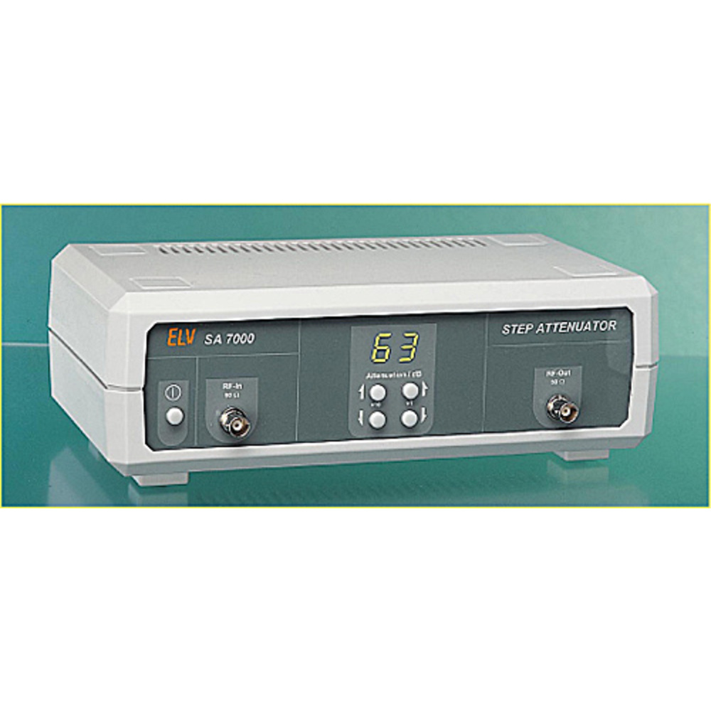 HF-Dämpfungsglied SA 7000 63 dB/1dB-Einstellschritte / 1GHz Teil 2/2